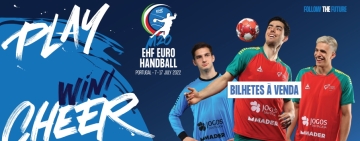M20 EHF Euro 2022 Bilhetes Diários já disponíveis!